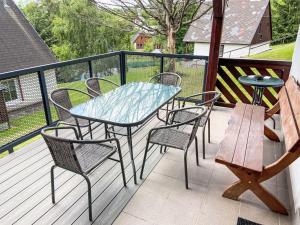 Balkón nebo terasa v ubytování Holiday Home Holiday Hill 29 by Interhome