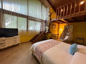 Voodi või voodid majutusasutuse TFG B&B toas