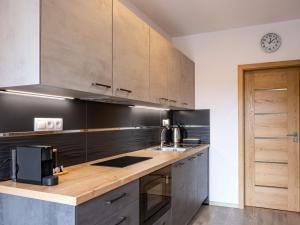 Kuchyň nebo kuchyňský kout v ubytování Apartment Miner's Lodge Mini by Interhome
