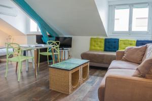 Posezení v ubytování Mosaikhotel