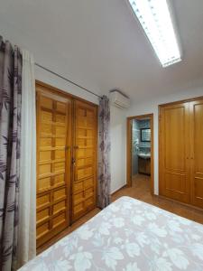 Postel nebo postele na pokoji v ubytování Apartamento San Agustín Playa