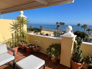 Vista general del mar o vista desde el apartamento