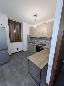 Kuchyň nebo kuchyňský kout v ubytování a casa di ASIA