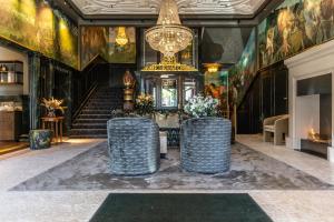 Istumisnurk majutusasutuses Hotel Royal