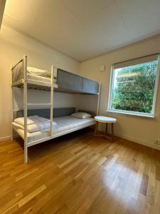 Postel nebo postele na pokoji v ubytování Villa, Norrköping