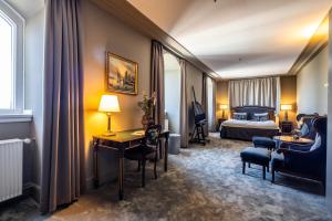 Istumisnurk majutusasutuses Hotel Royal