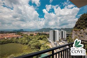 a view from the balcony of the cove condominiums at Ipoh Tambun Waterpark Apartment The Cove Hillside in Ipoh