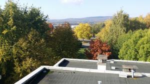 Üldine mäevaade või majutusasutusest Hotel Garni Stadt Friedberg pildistatud vaade