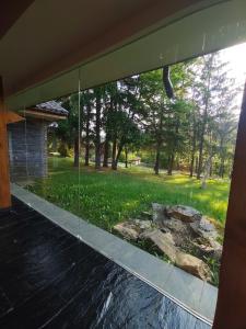 Zahrada ubytování KYOMU Resort