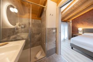 Koupelna v ubytování Agriturismo Sadira