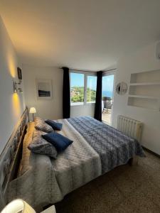 Postel nebo postele na pokoji v ubytování Villa VistaMar