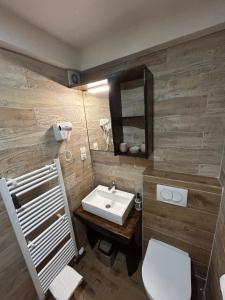 Kúpeľňa v ubytovaní Rustic Lodge Plitvice + 37 fotografií