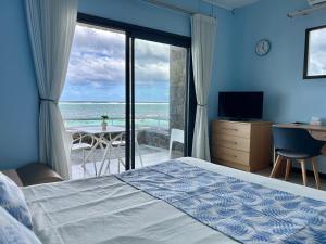Кровать или кровати в номере Blue Beryl Guest House