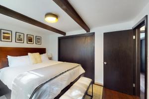 Postel nebo postele na pokoji v ubytování Chamonix Escape