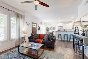 Χώρος καθιστικού στο The Foster House