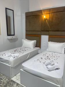 Letto o letti in una camera di Future Hostel