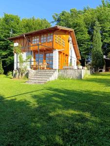Zahrada ubytování Villa Ema