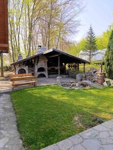 Zahrada ubytování Villa Ema