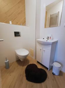 Kúpeľňa v ubytovaní Bryza Międzyzdroje