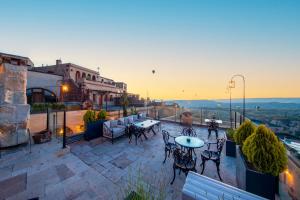 Balkón nebo terasa v ubytování Vigor Cappadocia - Special Class