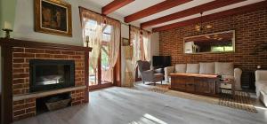 TV a/nebo společenská místnost v ubytování Apartmán U jezírka - Relax v Chřibech - Kroměříž - Kostelany