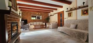Posezení v ubytování Apartmán U jezírka - Relax v Chřibech - Kroměříž - Kostelany