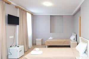 TV a/nebo společenská místnost v ubytování Hotel Veranda