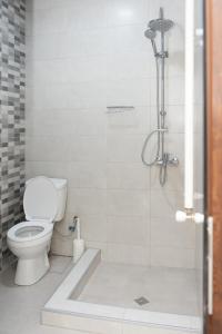 Koupelna v ubytování Hotel Veranda
