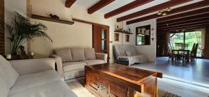 Posezení v ubytování Apartmán U jezírka - Relax v Chřibech - Kroměříž - Kostelany