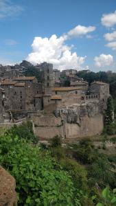 an old town with a bunch of buildings at Porta Romana apartment in Ronciglione