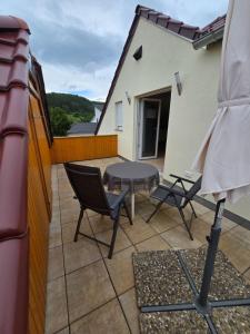 Balkón nebo terasa v ubytování Top Ferienwohnung mit zwei großen Balkonen im Neubau! + 4 fotografie