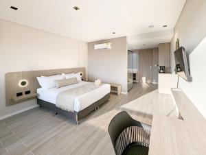 Botanico Hotel y Spa客房内的一张或多张床位
