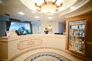 Vstupní hala nebo recepce v ubytování Visak Hotel