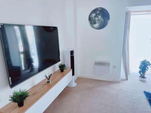 TV a/nebo společenská místnost v ubytování comfortable house