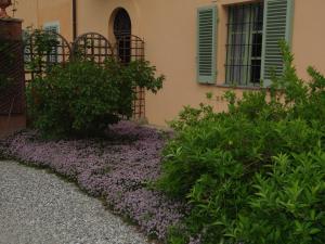A garden outside B&B Il Quadrifoglio