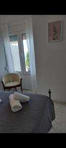 Llit o llits en una habitació de Seaview dreams