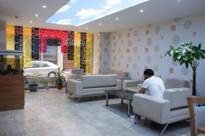 Posezení v ubytování Airport Best Hotel