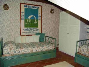 A bed or beds in a room at B&B Il Quadrifoglio
