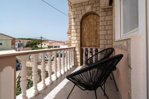 Balkón nebo terasa v ubytování Double Room Biograd na Moru 4305a