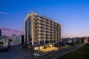 Bygningen som hotellet ligger i
