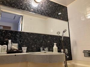 Koupelna v ubytování HOTEL LiVEMAX BUDGET Amagasaki