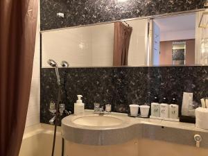 Koupelna v ubytování HOTEL LiVEMAX BUDGET Amagasaki