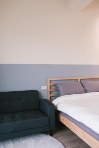 Voodi või voodid majutusasutuse Fish Tears B&B toas