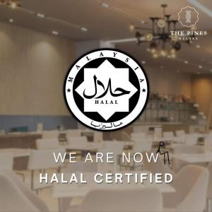 Certifikát, hodnocení, plakát nebo jiný dokument vystavený v ubytování The Pines Melaka