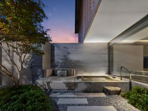 Χώρος καθιστικού στο Banyan Tree Suzhou Shishan