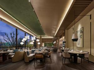 Restaurace v ubytování Banyan Tree Suzhou Shishan