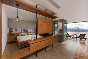 Zona d'estar a 慢境Slow Land半山海景花园酒店