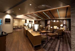 Hotel Granvia Osaka-JR Hotel Group的休息区