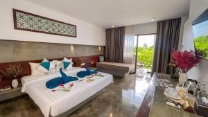 Letto o letti in una camera di The Calm Oasis