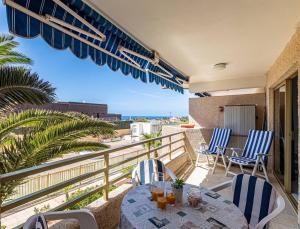 Balkón alebo terasa v ubytovaní Atlantic Pearl Apt By Dream Homes Tenerife